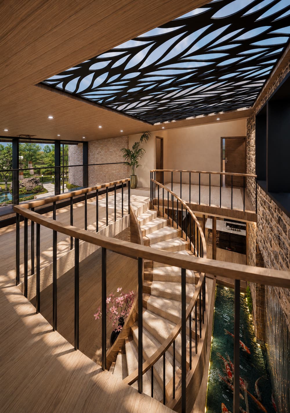 Petalwell - First Floor Staircase